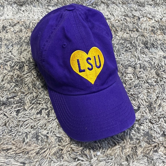 Top of the World Accessories - LSU, Louisiana State University, purple, gold adjustable cap